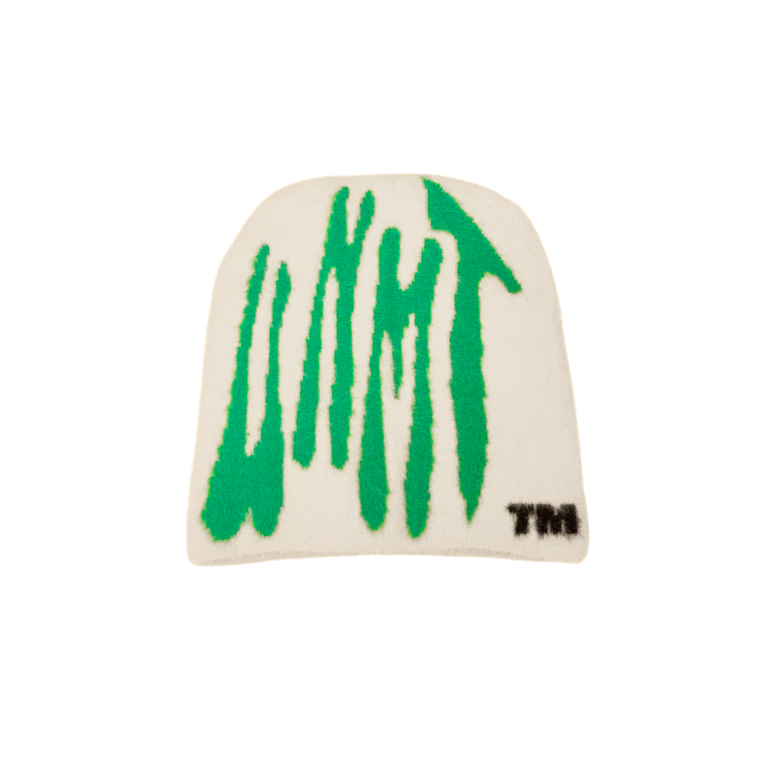 Mohair “UNMT” Beanie - Cosmic White - UN-MOTIVATED