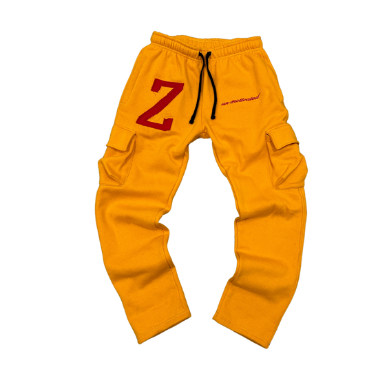 “VICTORY” Cargo Pants - Mustard - UN-MOTIVATED